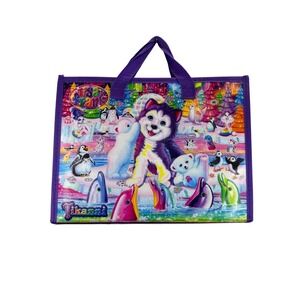 Lisa Frank Tikanni‎ Huskey Trifold Portfolio Case Art 2020 Color Puzzle Creating